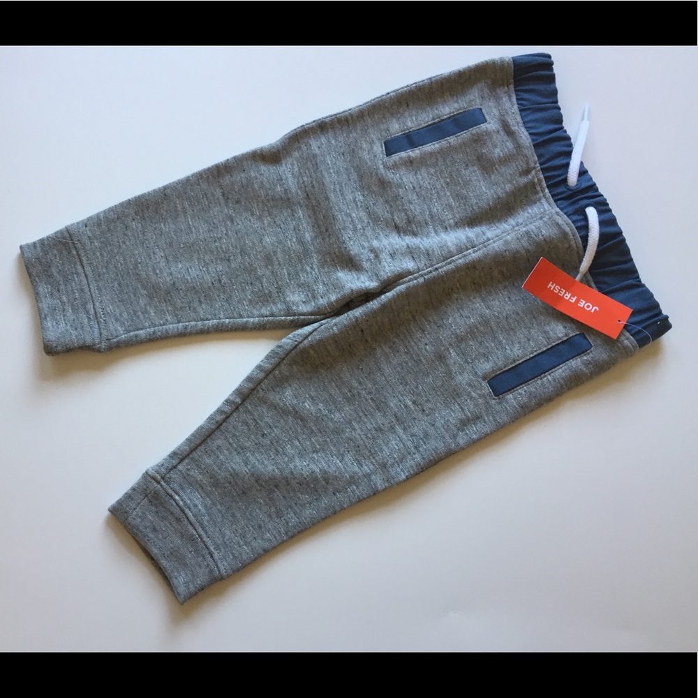 Lightweight grey and blue sweatpants NWT